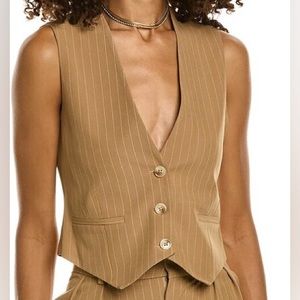 Ronny Kobo Tan Vest in XS